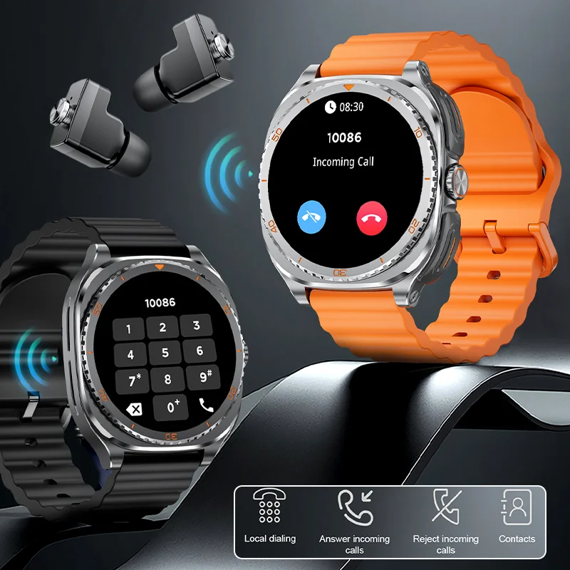 Relógio inteligente 2 em 1 com - Smartwatch Noise Watches For Men avaliação e preço