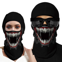 Winter Men Skull Balaclava Motorcycle Helmets Liner Hood Cap Outdoor Windpoor Neck Warmer Women Cycling Full Face Cover Ski Mask