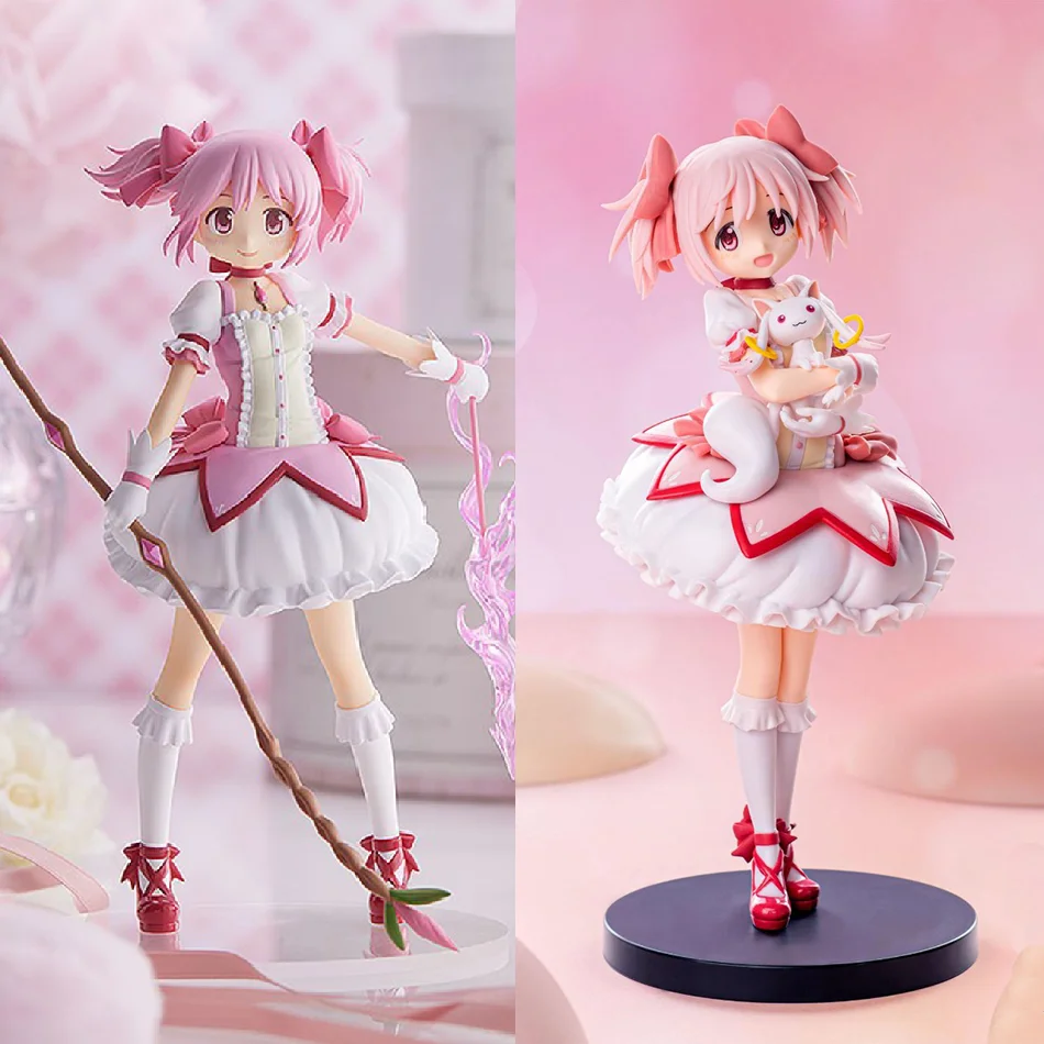 

2 Style Puella Magi Madoka Magica Anime Figure Kaname Madoka Magic Girl PVC Anime Figures Model Anime Cartoon Model Toy Gift