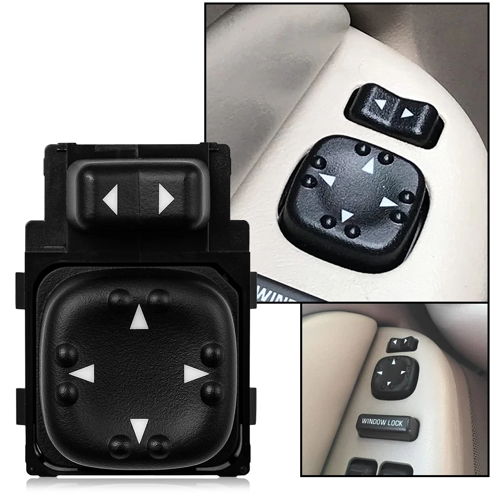 

Power Mirror Switch for Chevy Silverado 1500 2500 3500 1999 - 2002 GMC Sierra 1500 2500 3500 Tahoe Suburban GMC Yukon 2000-2002