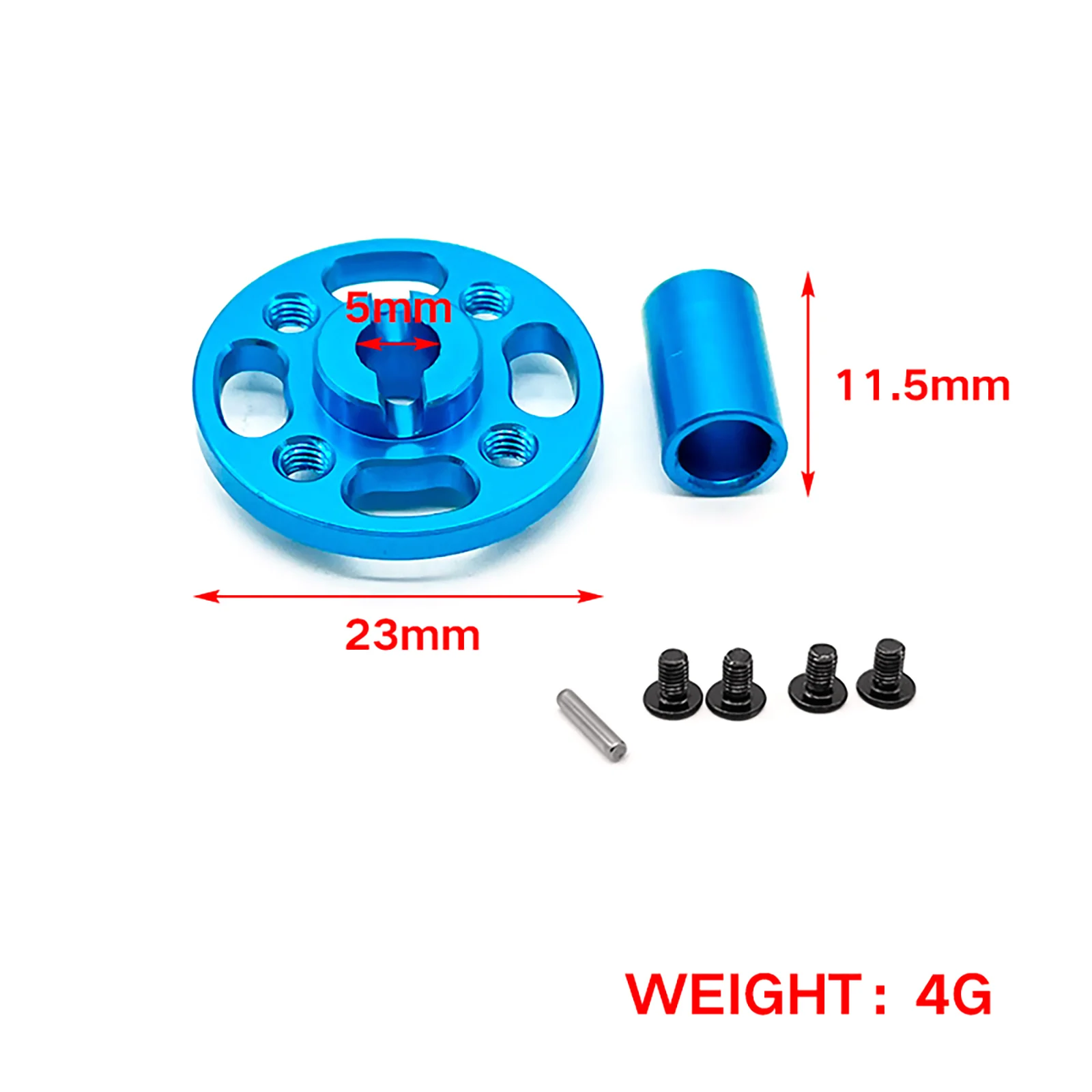 Imagem -05 - Velocidade de Alumínio Spur Gear com Gear Mount Kit Peças de Atualização para Tamiya Tt02 Tt02 rc Acessórios do Carro Substituir 63t 64t 66t 71t Alta