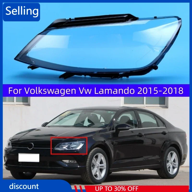 

Для Volkswagen Vw Lamando 2015 2016 2017 2018, крышка фары, прозрачный абажур, корпус фары из плексигласа