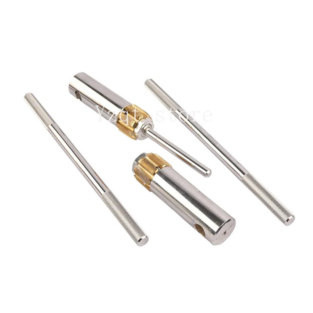 Bicycle five-way tooth cleaning and milling tool five-way tap tapping central axis tapping tooth pattern repair five-way