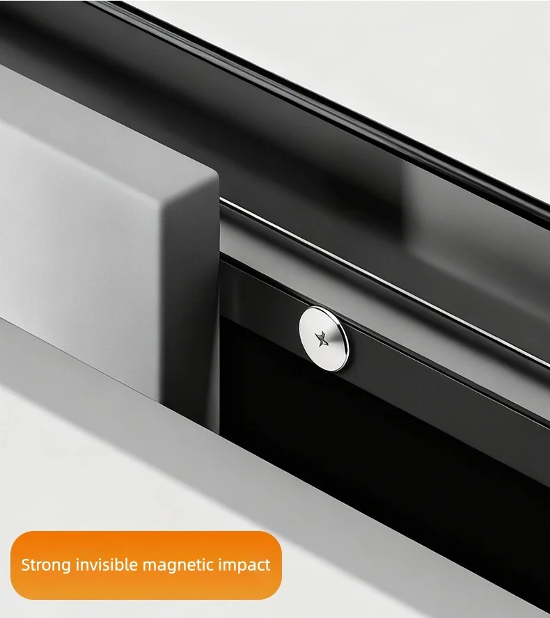 Ultra-thin cabinet door magnetic fasteners, concealed circular metal magnetic drawer latch, suitable for kitchen cabinet drawer - view 5