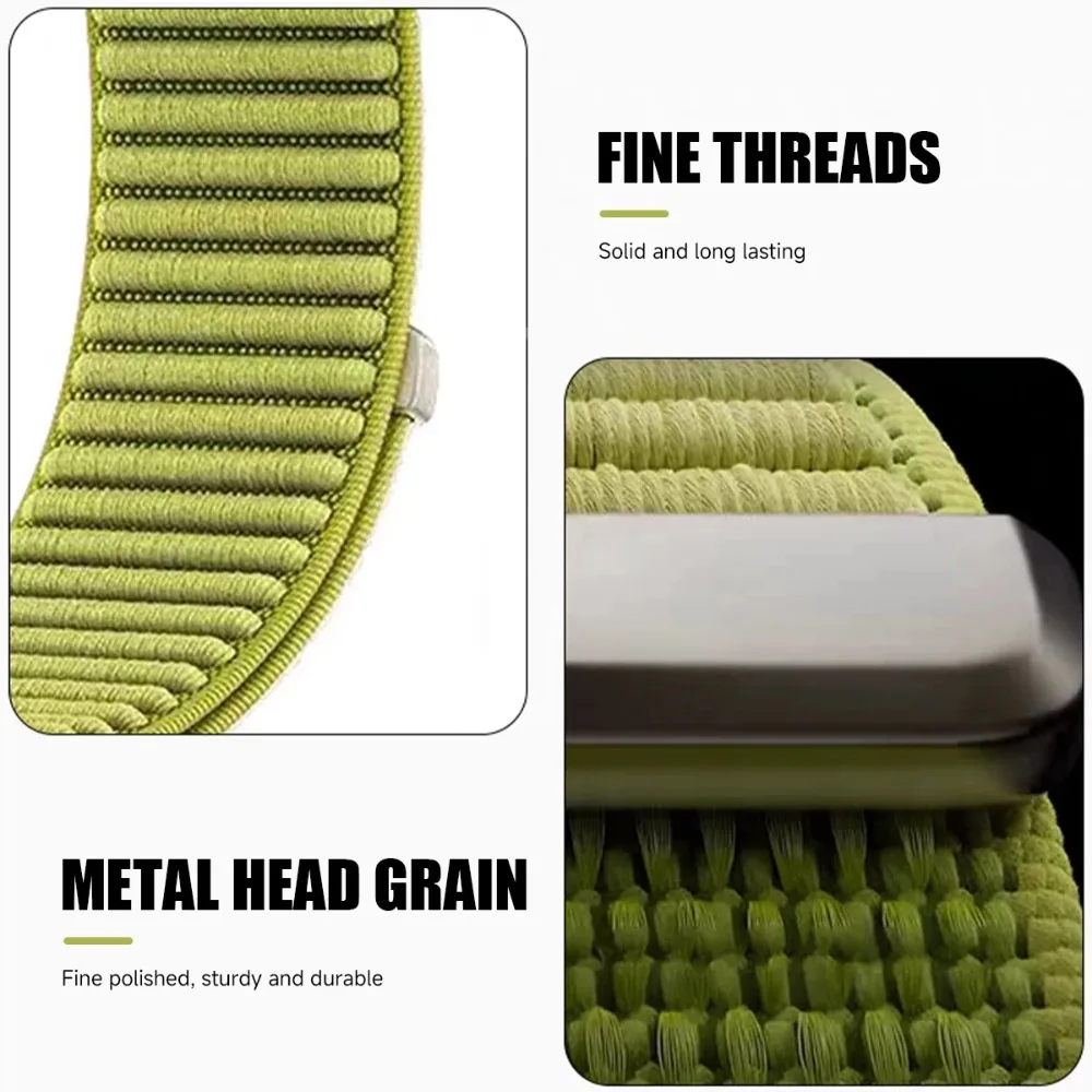 Esportes náilon trançado loop cinta para xiaomi mi banda 9 pro 8 pro cabeça de metal respirável pulseira correa redmi relógio 6 5 4 correa