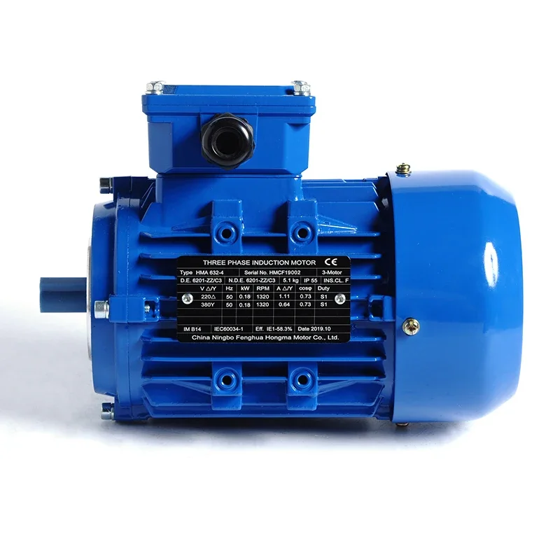 

0.5HP 1HP 2HP 3HP 4HP 5HP 7.5HP 10HP 15HP 20HP 25HP 30HP 40HP 50HP 60HP 74HPThree-phase ac Asynchronous Induction Electric Motor