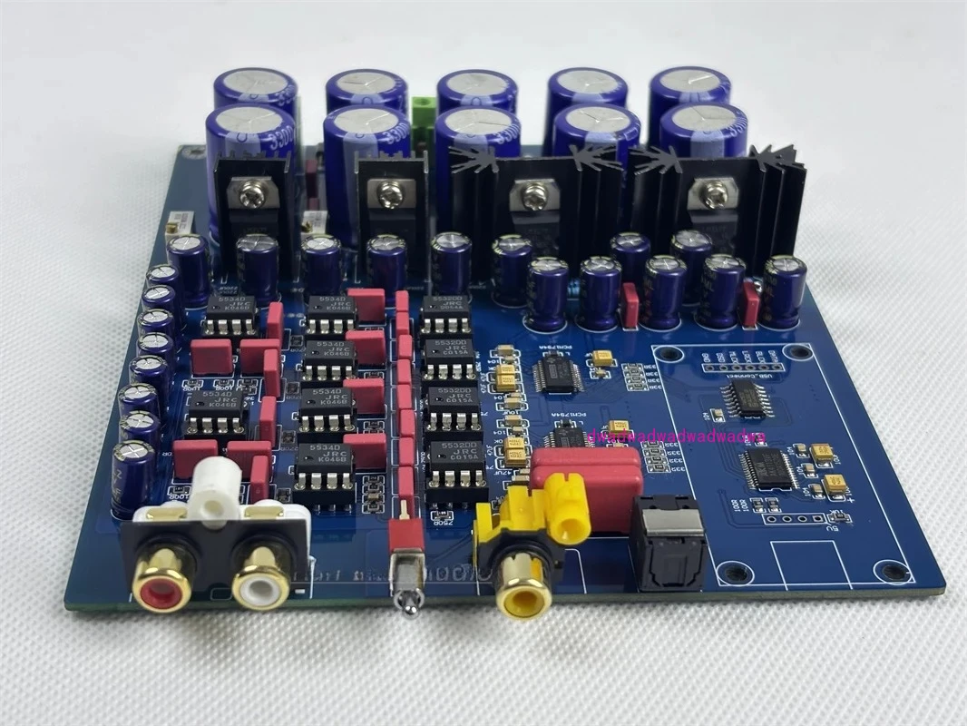 

PCM1794+AK4113 Decoder DAC (Supports Fiber Optic.Coaxial USB input AK4113VF JRC5532 NE5534