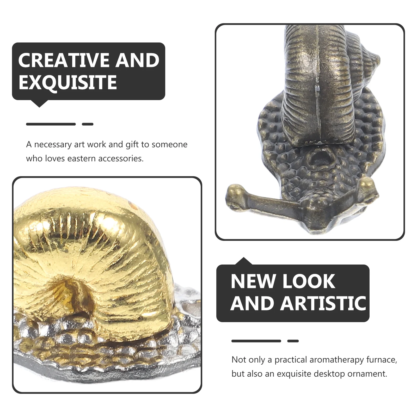 

3Pcs Creative Animal Incense Censer Multi-Functional Home Decoration Purify Air Desktop Adornment Incense Holder