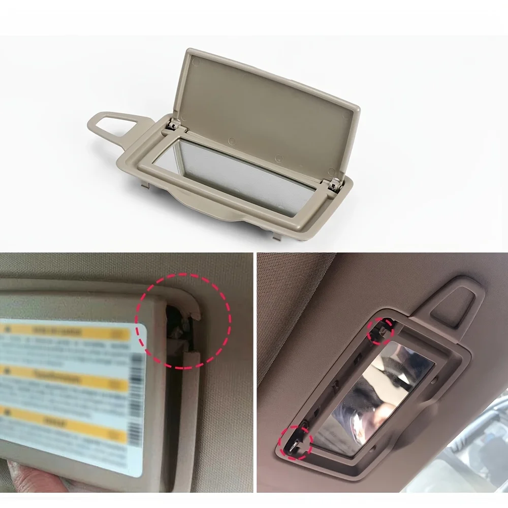 سيارة الشمس الظل قناع ماكياج غطاء مرآة لمستحضرات التجميل لمرسيدس بنز GL ML W166 GLE GLS W292 1668100110 2012-2019