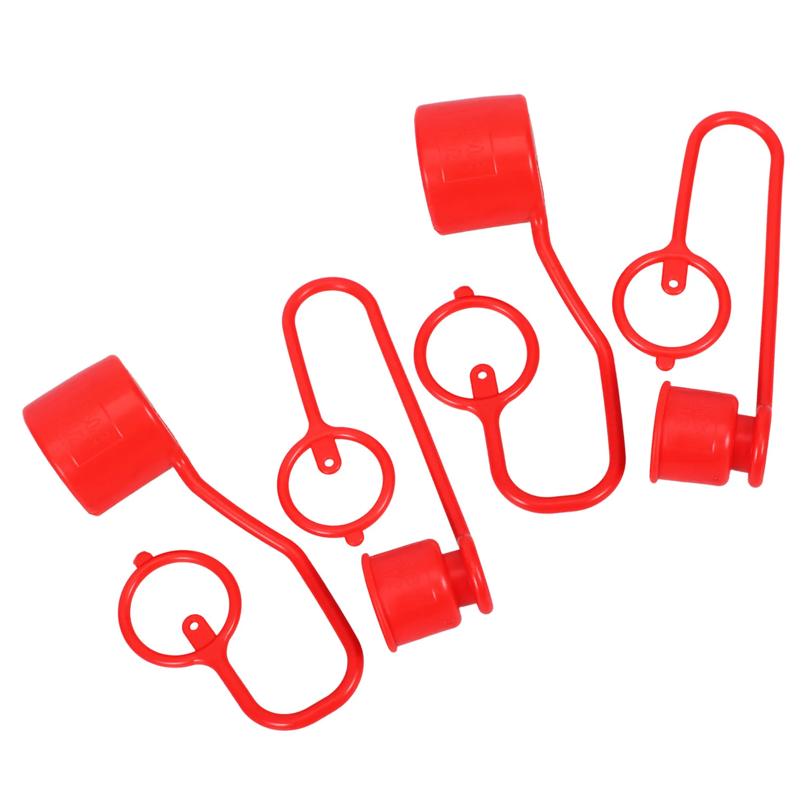 2Set Hydraulic Quick Coupler Dust Caps Universal Fit Quick Installation Dust Protection for Agricultural Hydraulic Hose Couplers