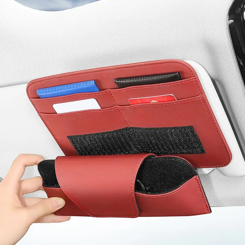 

Car Visor Organizer Car Eyeglass Clip & Visor Accessories Sunglass Holder Car Eyeglass Clip Car Visor Accessories Interior