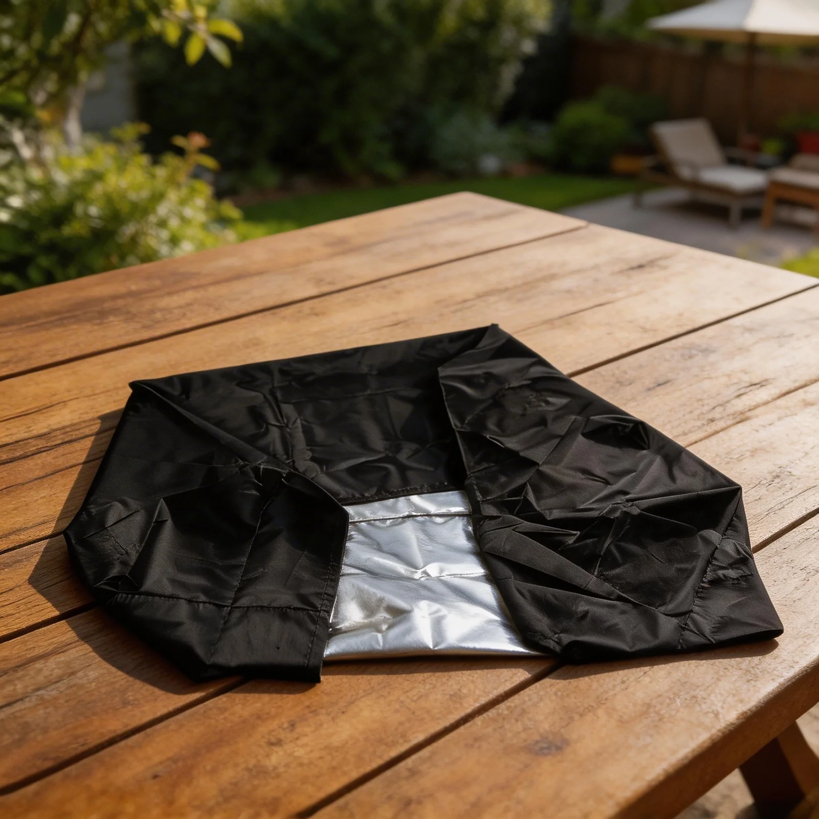 

210D Oxford Cloth Outdoor Fountain Cover 40x24x19 inch for Stone Fountains and Garden Decor Protection from Weather