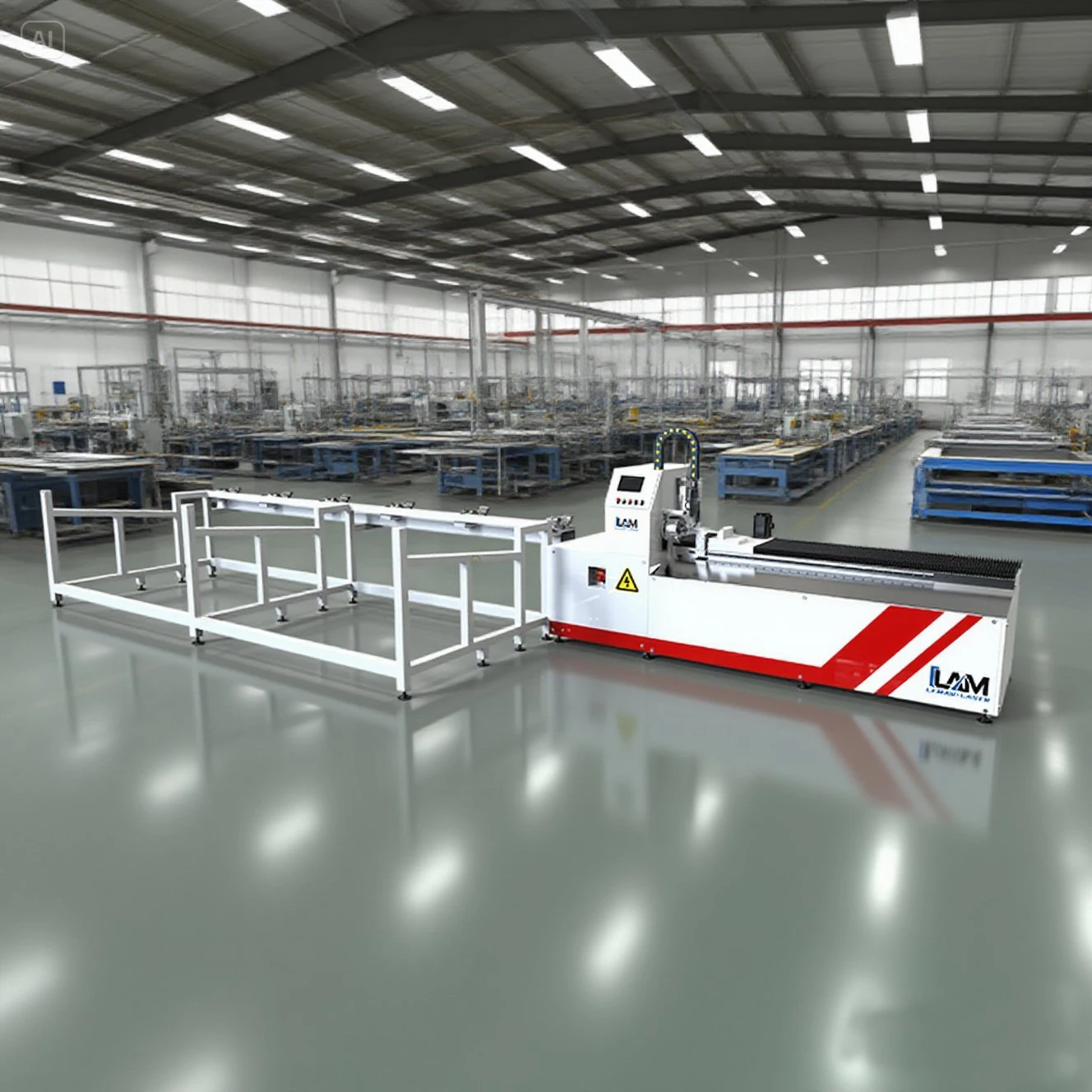 

2025 New Model Automatic 3000W Metal Tube Cnc Fiber Laser Cutting Machine / Laser Metal Pipe Tube Cutting Machine Metal Tube