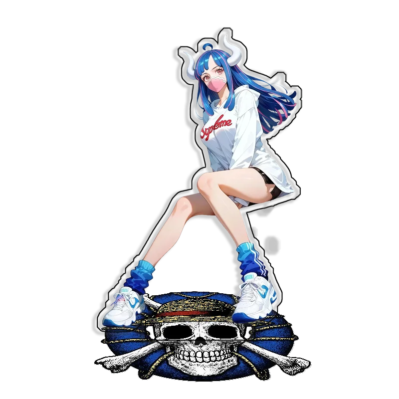 Standing Sign For OPCG OP Nami Reiju Vinsmoke Perona Acrylic Self Made Cartoon Anime Game Desktop Decoration Toy Fans Gift 15cm