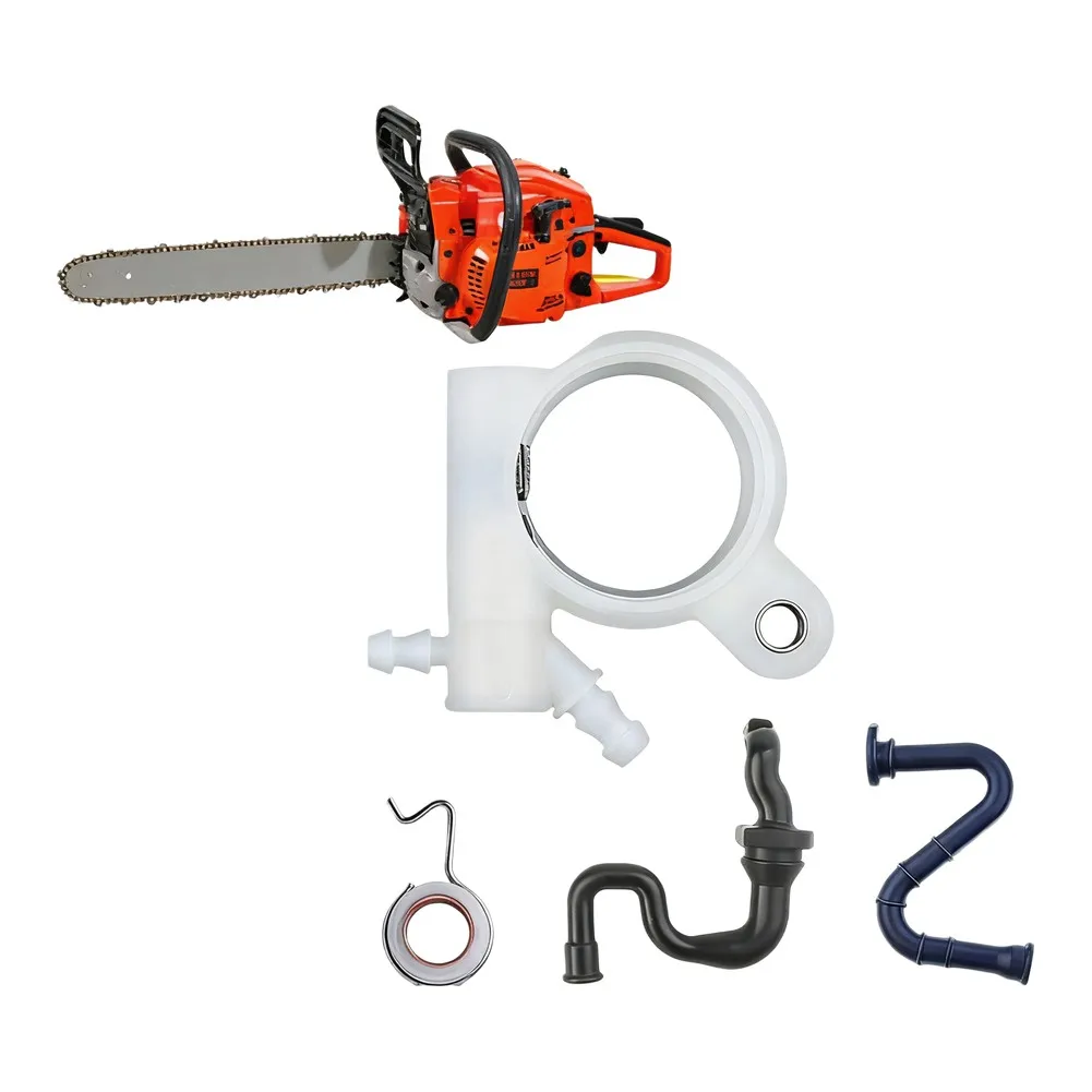 MS251 MS231 Parts Oil Pump Hose Kit Plastic Material Complete Replacement Set Easy Installation Improves Oil Flow