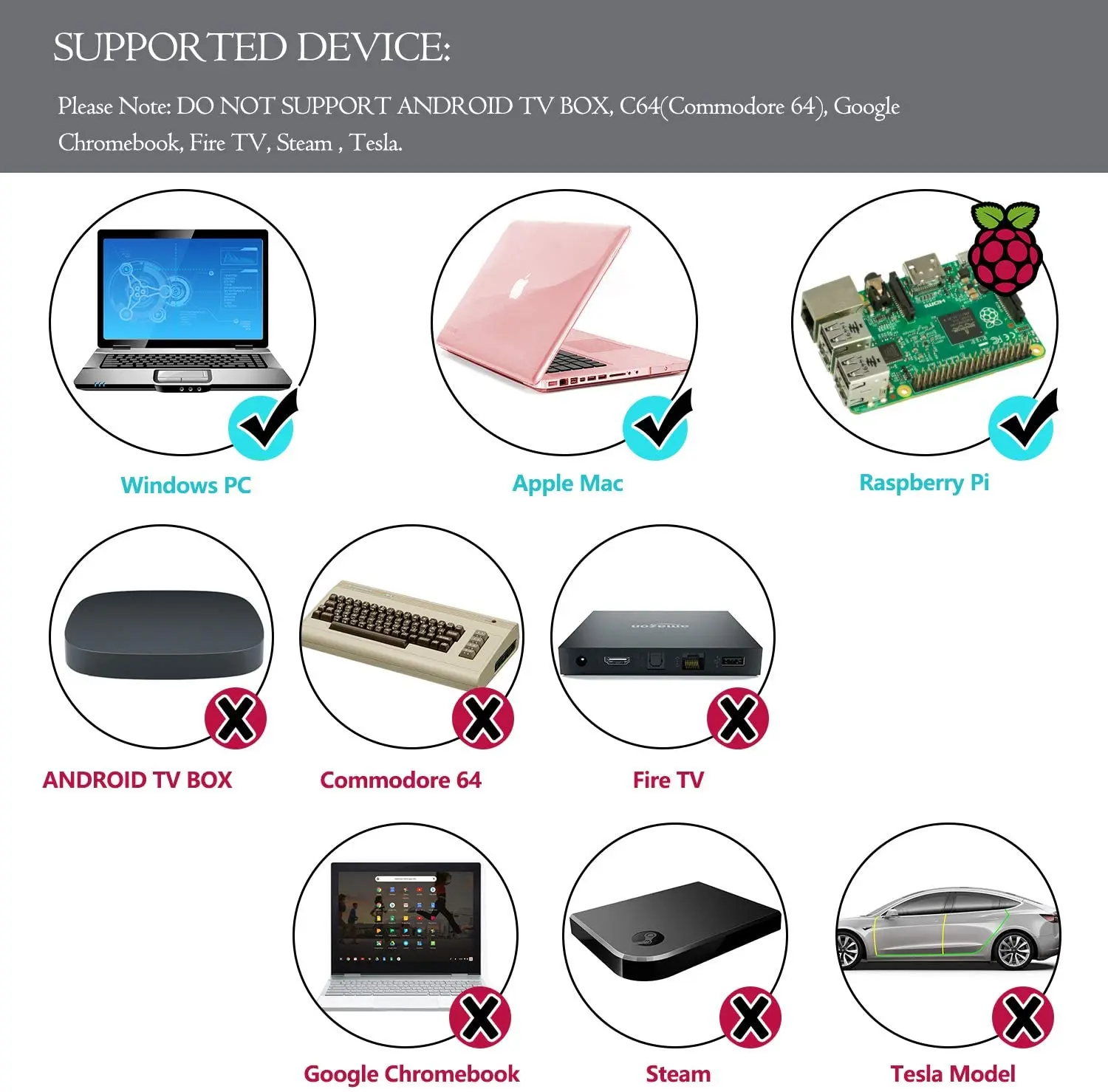 2.4GHz USB Gamepad Classic Game Controller Joypad for Windows Laptop PC Mac Raspberry PI System