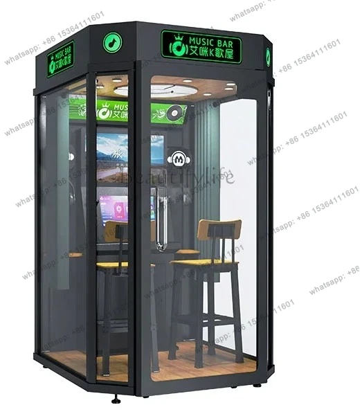 Reading Pavilion Karaoke Machine Singing Room Family KTV Soundproof Room Singing Bar KTV Room Mobile Mini Karaoke