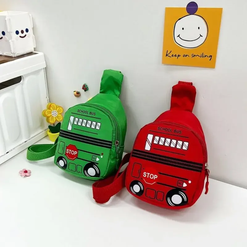 Childrencoin purse bag children chest bag printed car simple shoulder bag travel messenger bag