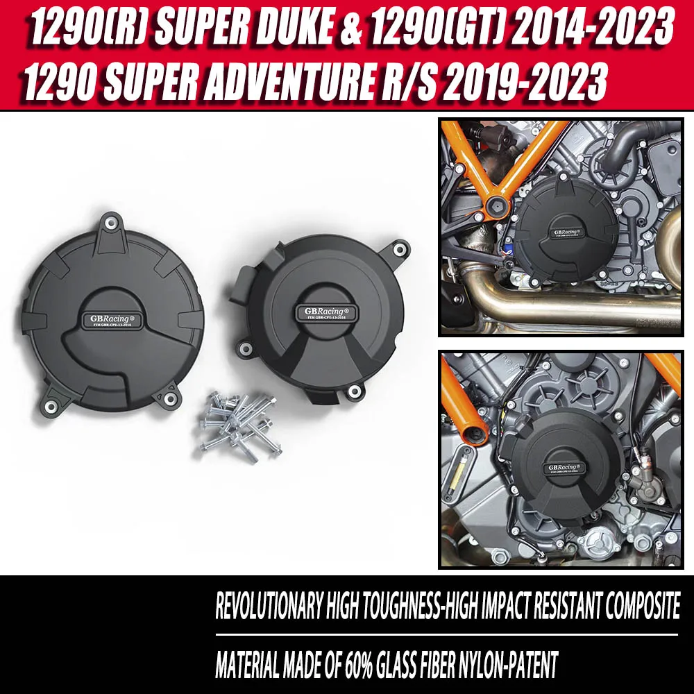 

For KTM 1290 Super Duke 1290 R/GT 2014-2023 1290 Super Duke Advenlture S/R 2019 2020 2021 2022 2023 Engine Protection Cover