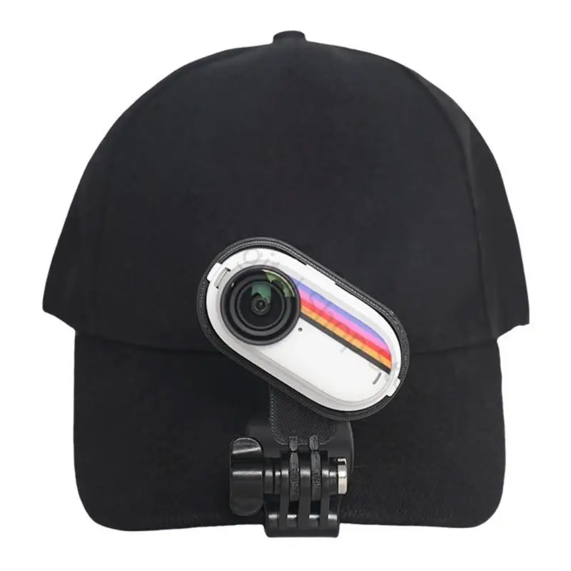 96BA Hut-Clip-Halterung, magnetische Snap-Design-Kunststoffhalterung für GO 3S-Sportkamera – Detail 9