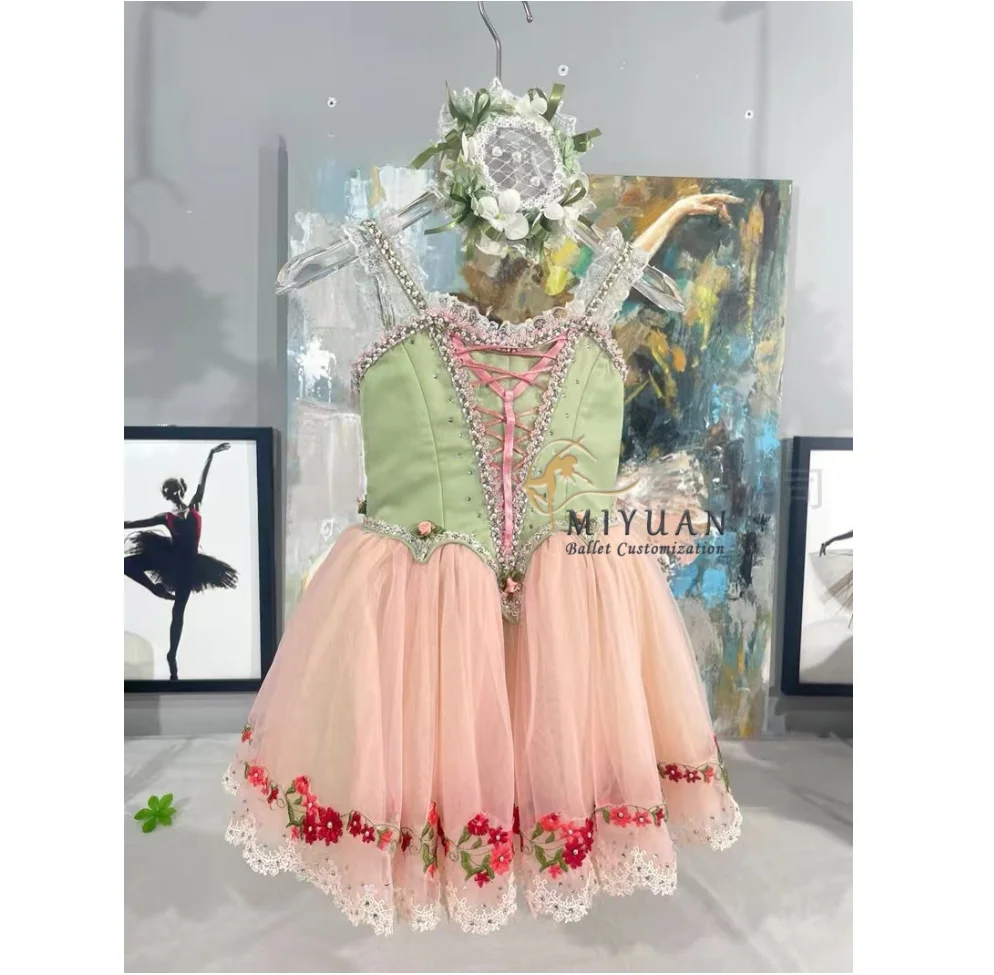 2024 Can not keep the daughter such as variations tutu professional private custom DGC International competition women's costume