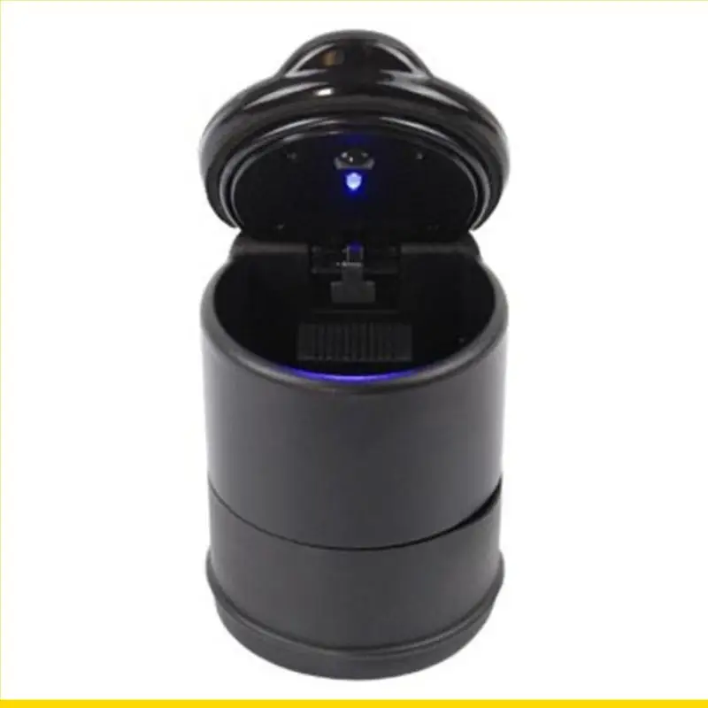 

Easy Carry LED Car Ashtray with Auto Sensing Light Compact LED Car Ashtray LED Illuminated Vehicle Ashtray for Night Use