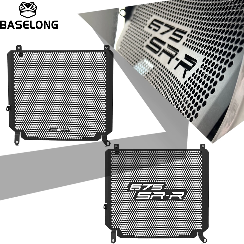 

For CFMOTO 675 SR-R SR R 675SR-R 675SRR 2023 2024 2025 2026 Motorcycle Radiator Grill Guard Cover Protector For CF MOTO 675SR
