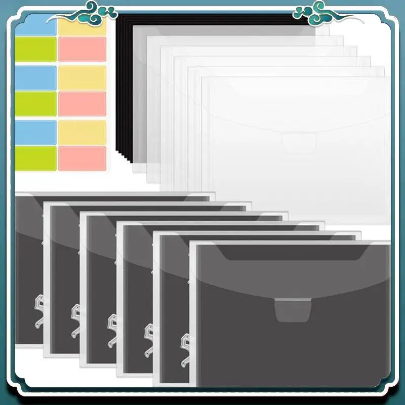 

A67K-24PCS Die Cut Storage Set With Stamp, Rubber Magnetic Sheets And Labels - Ideal For Die Cut And DIY Storage