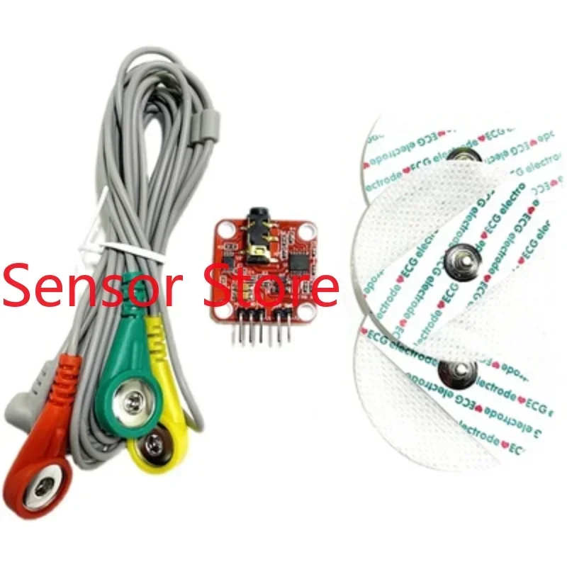 

5PCS Muscle Electrical Sensor Module, Analog Signal, EMG, Raw Signal Acquisition, Electronic Development Kit