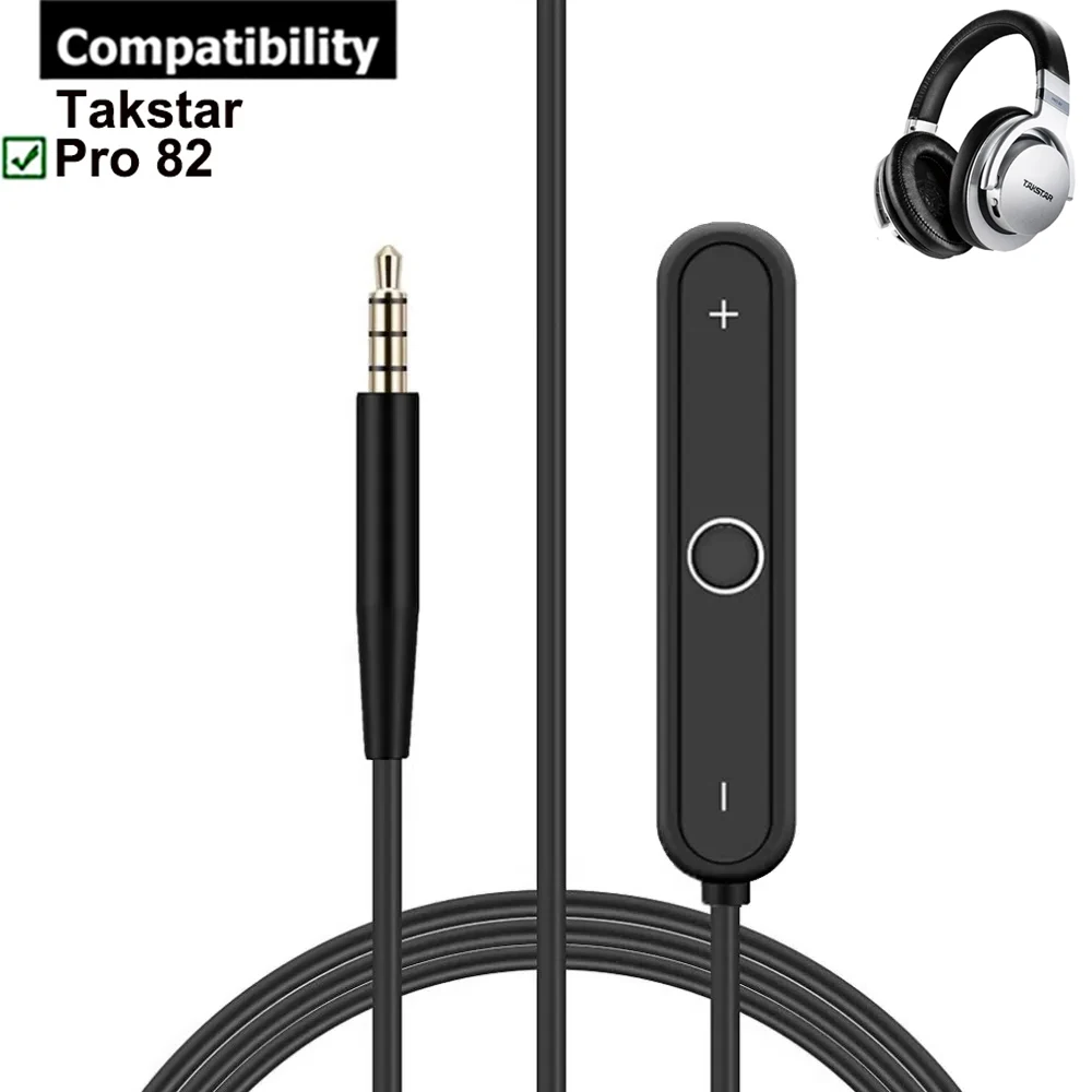 Adaptador estéreo Bluetooth 5,0 A2DP, receptor manos libres para auriculares Takstar Pro82 Pro 82