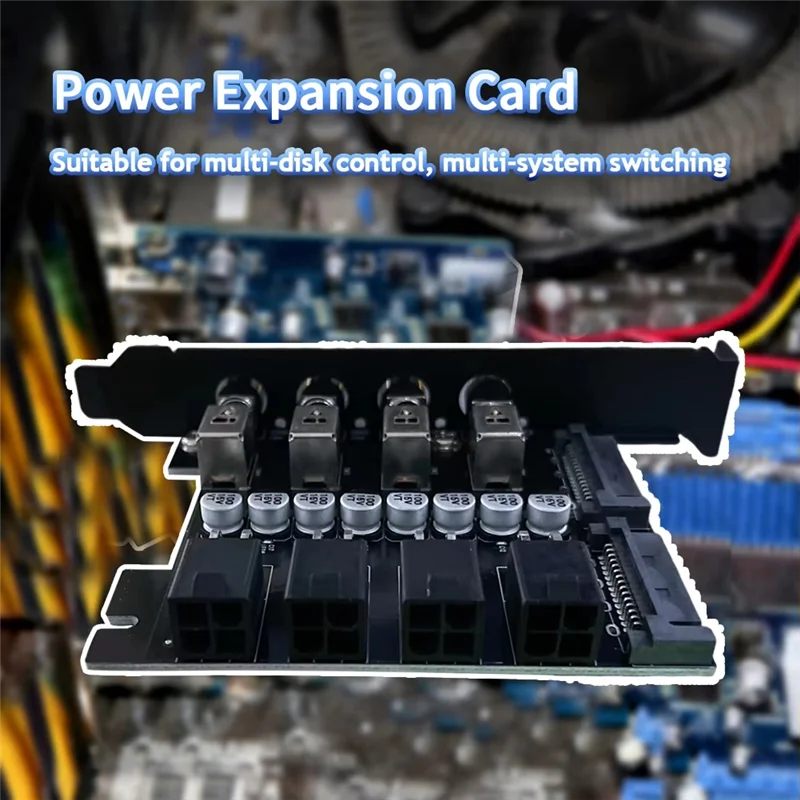 

Dual Channel Hard Drive Controller With SATA Cable Power Saving PCI Expansion Card Enhances PC Performance