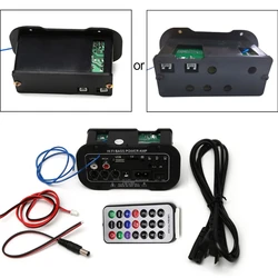 25W Car Bluetooth-compatible Subwoofer Hi-Fi Bass Amplifier Board USB