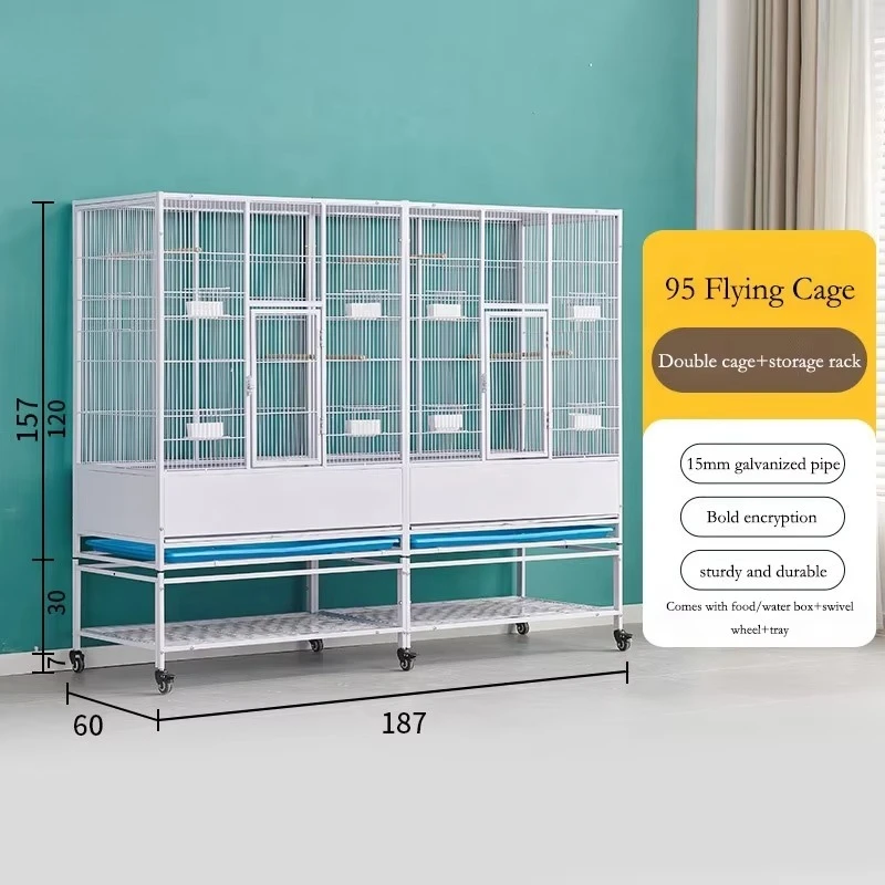 Birdcage for sale, large multi-layer splicing canary, pigeon, parrot, love bird cage