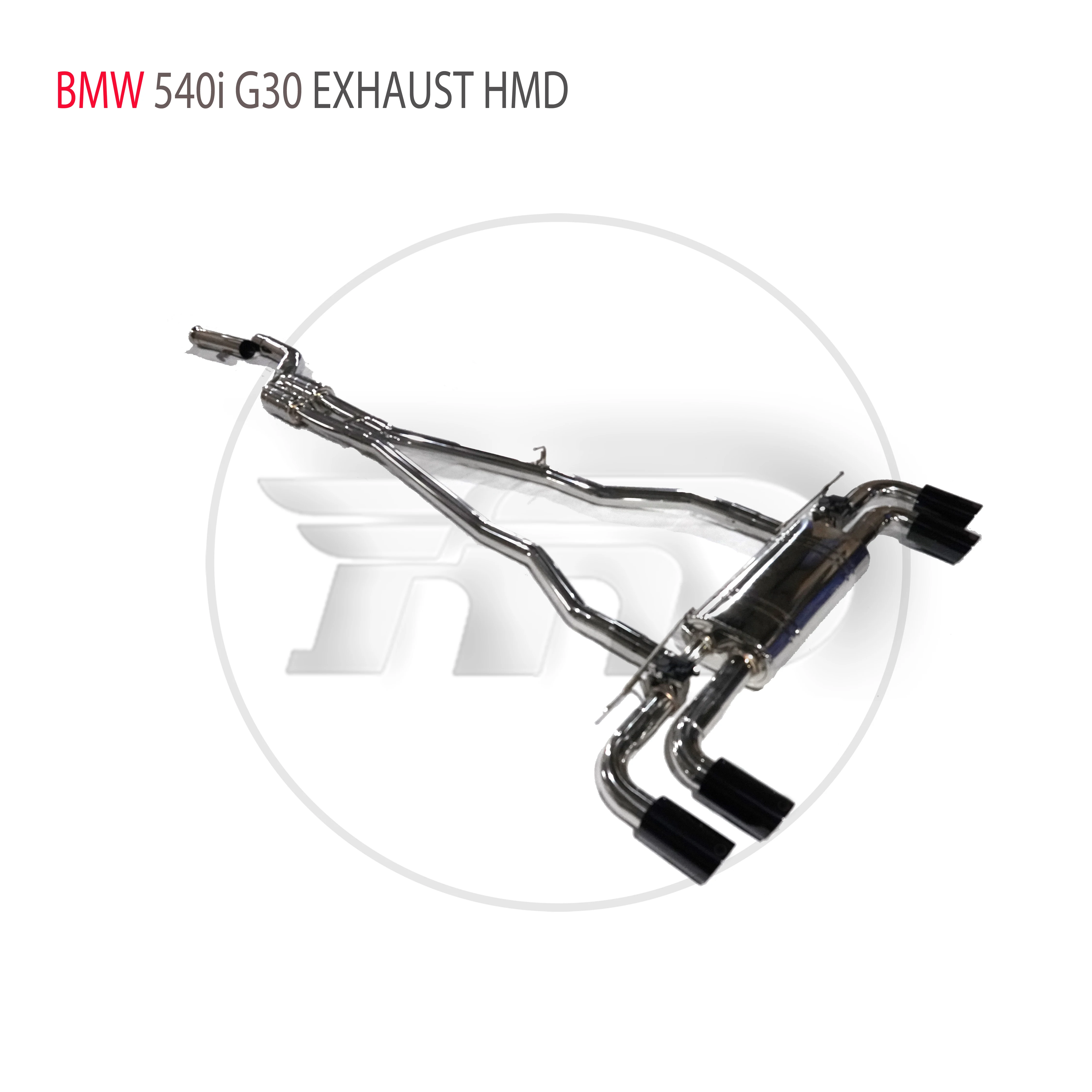 HMD Stainless Steel Exhaust System Performance Catback Is Suitable For BMW 540i G30 Modification Electronic Valve Muffler