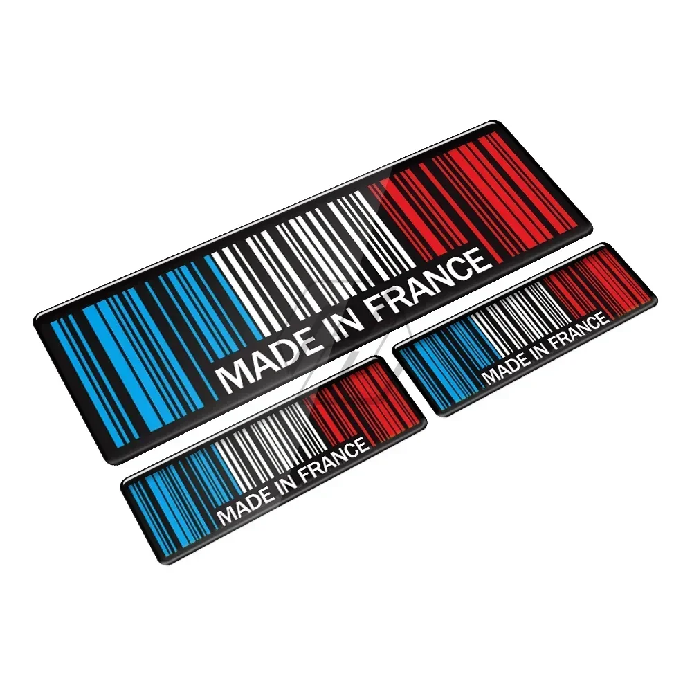 High Quality 3D Bar Code Sticker Made In Italy Sticker for Car Styling for Motorbike Decals stickers moto 2