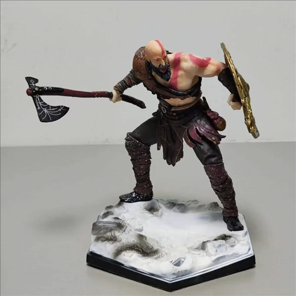 God of War Kratos & Atreus 1/10 Deluxe Art Scale Collection Figure Figurine Model Statue