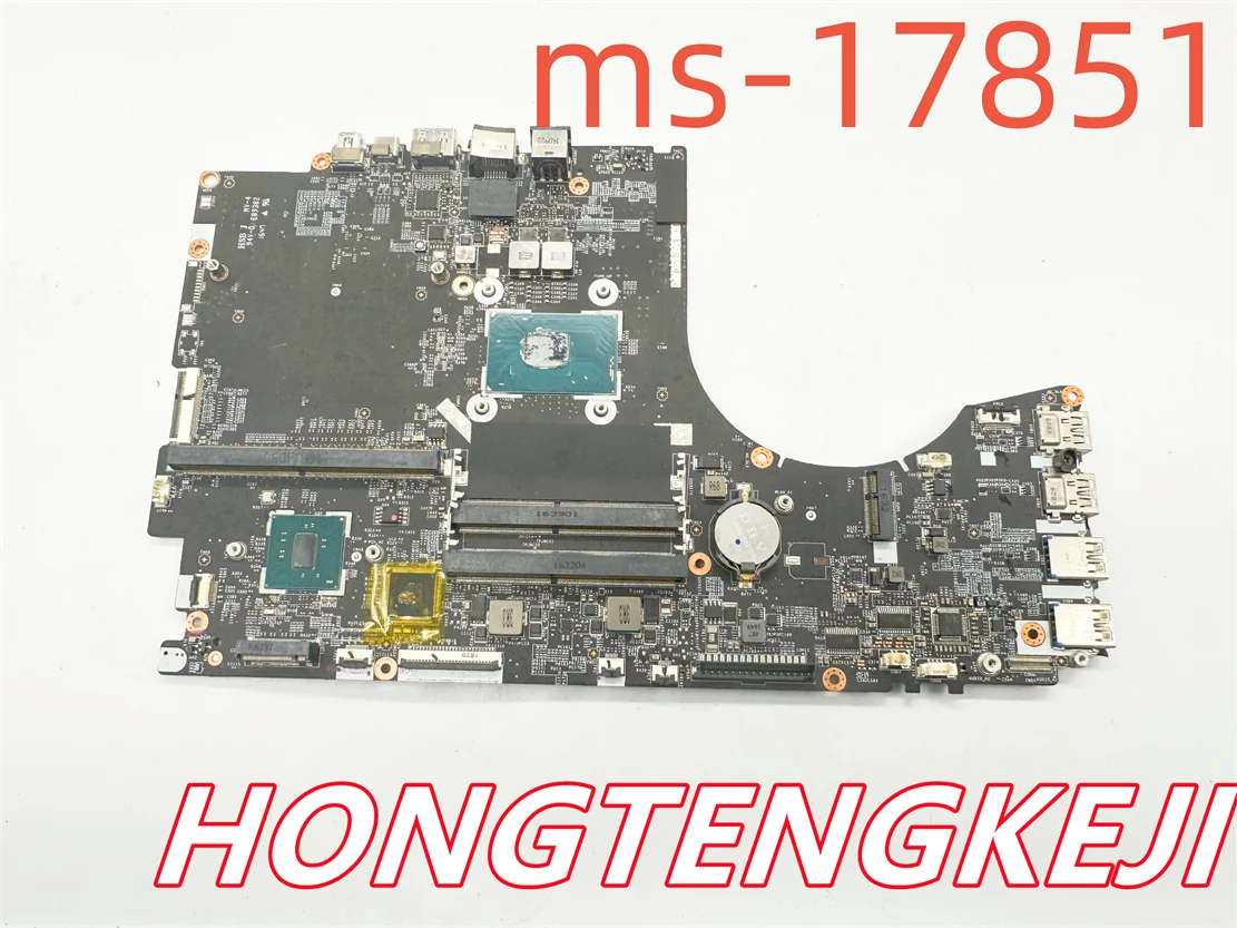 original ms-17851 for msi gt72 gt72vr ms-1785 laptop motherboard with i7-7700hq cpu  free shipping