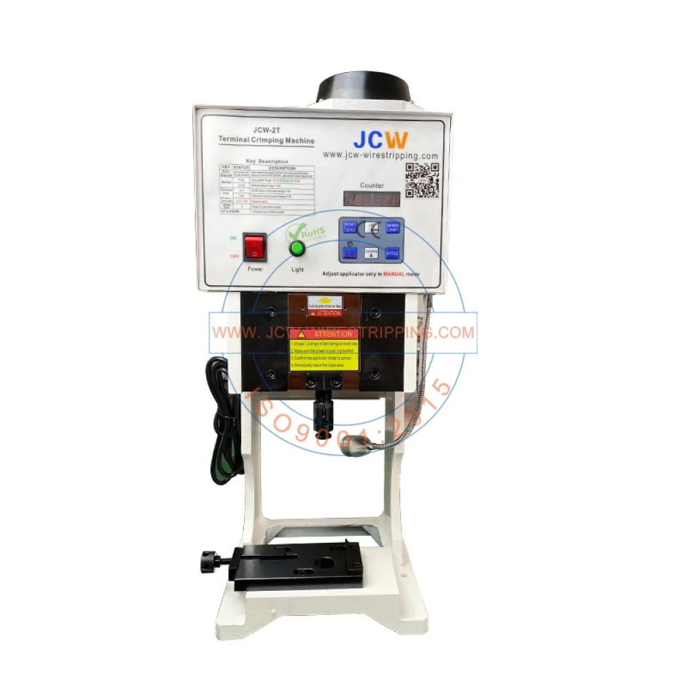 

JCW-2T ECO Super Silent Automatic Terminal Crimping Machine Cable Manufacturing Equipment Cold Terminal Machine