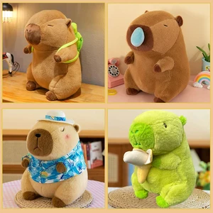 Bonito Capivara Plüschspielzeug mit Stamm Snot K Simulation Tier Plüsch Spielzeug Puppe Geschenk der Kinder Schildkröte Capivara Obst Dol Hauptverkäufe Plucia süß - №3