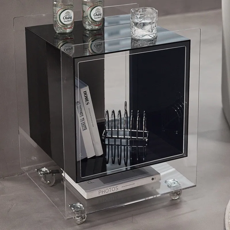 JOYLIVE Nordic Light Luxury Style Transparent Acrylic Material Can Be Placed At The Bedside Without Security Or As A Home Locker
