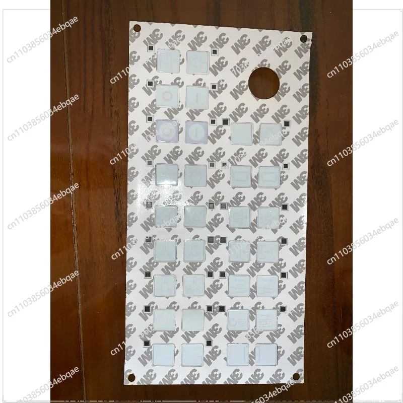 For Injection Molding Machine Button Board Sticker Mask Paper Operation Button Panel Film Paper Switch Paper