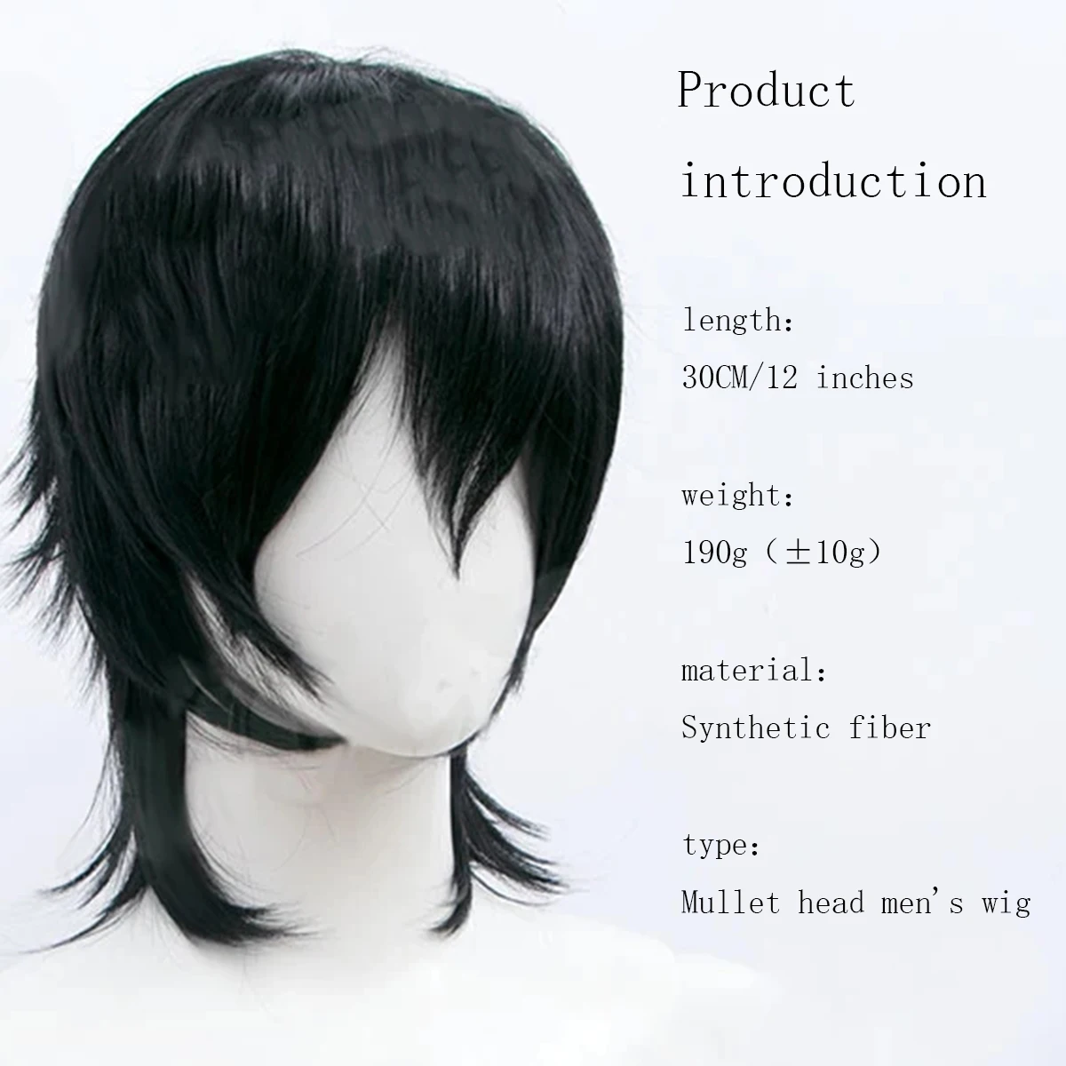 DUTRIEUX Cosplay Synthetic Mullet Head Wigs For Women Cheap Pink Female Wig Women's Short Wigs In Promotion Free Shipping