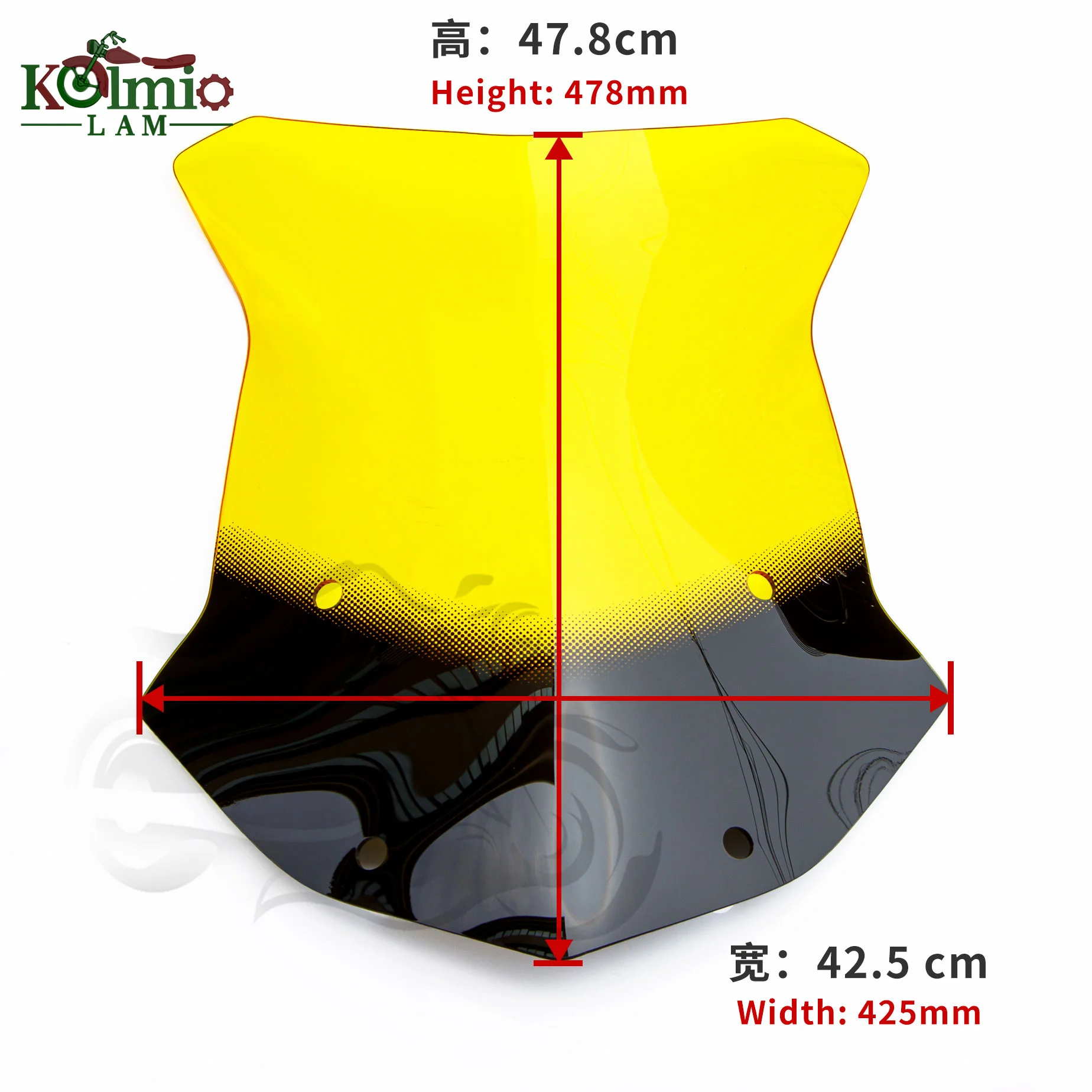 Fit For R1200GS R1250GS Adventure Motorcycle Windscreen Windshield R 1200 GS R 1250 GS LC ADV 2013 - 2024 2018 Front Deflector