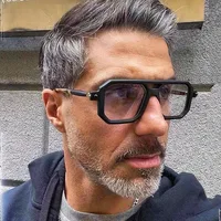 Gafas de lectura antiluz azul de diseño de marca, gafas fotocromáticas ópticas para hipermetropía para hombres, gafas de alta calidad con montura completa