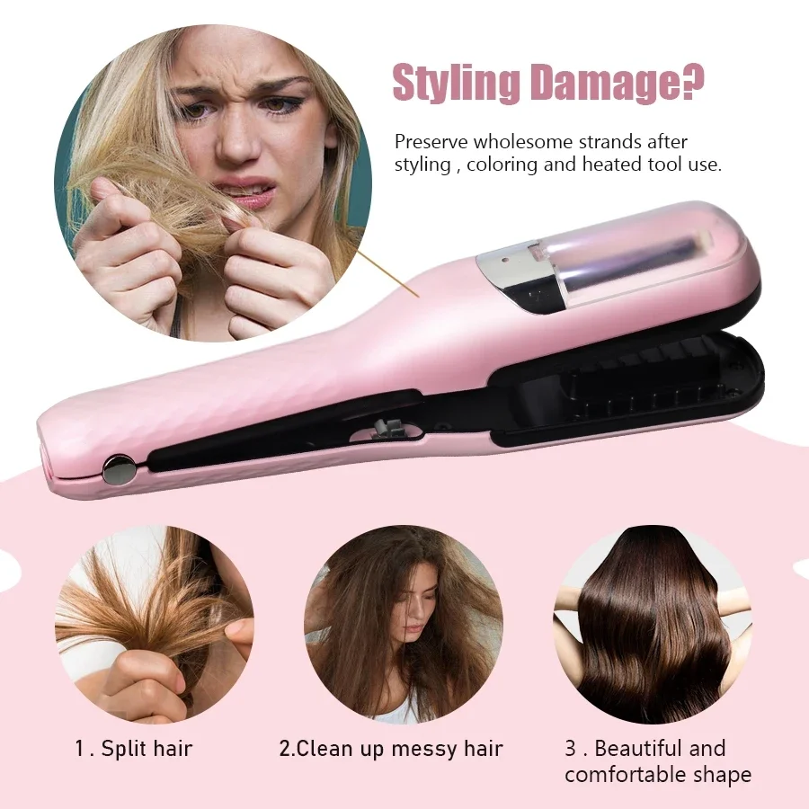 

hair end Cutting split Ends Trimmer Automatic Remover Damaged Repair Care Treatment Trimer men