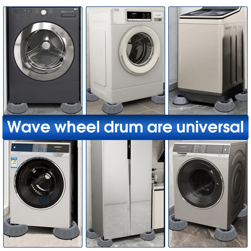 Washing Machine Feet Pad Anti-Skid Shockproof Mat Living Room Base
