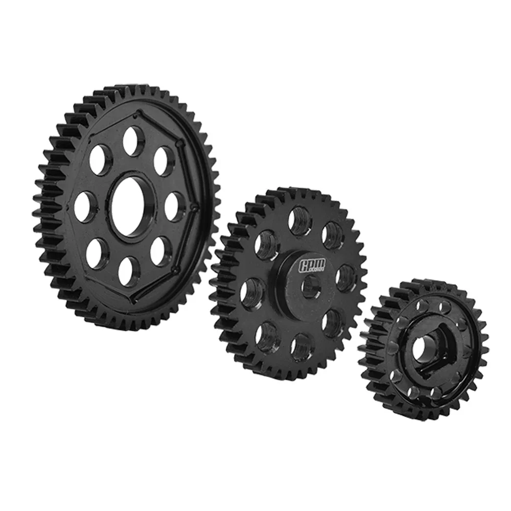 GPM für LOSI 1/4 PROMOTO-MX PROMOTO-SM FXR MOTORRAD RC Auto Upgrade Zubehör Metall Stahl Getriebe Set LOS262007