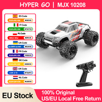 MJX 10208 V2 RC Car 4WD 1/10 Hyper Go 60KM/H 80KM/H Brushless Off-Road Vehicle 2.4G Remote Control Drift Monster Truck RC Toys