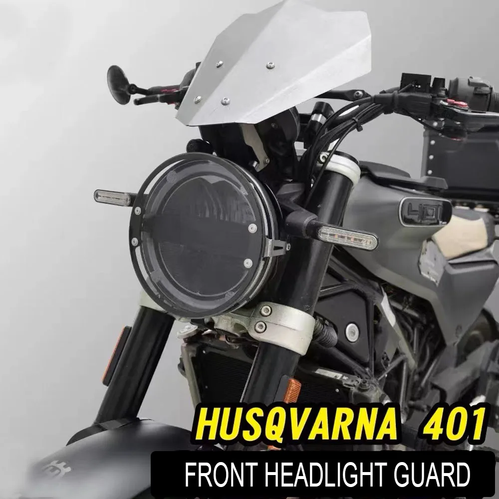 

Новый мотоцикл для Husqvarna Svartpilen 401 250 2018 - 2022 протектор фары решетка Защита Крышки гриля