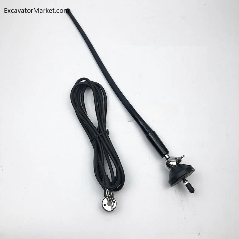 

For Sany Xugong Carter Daewoo Komatsu excavator loader radio antenna signal pole excavator accessories